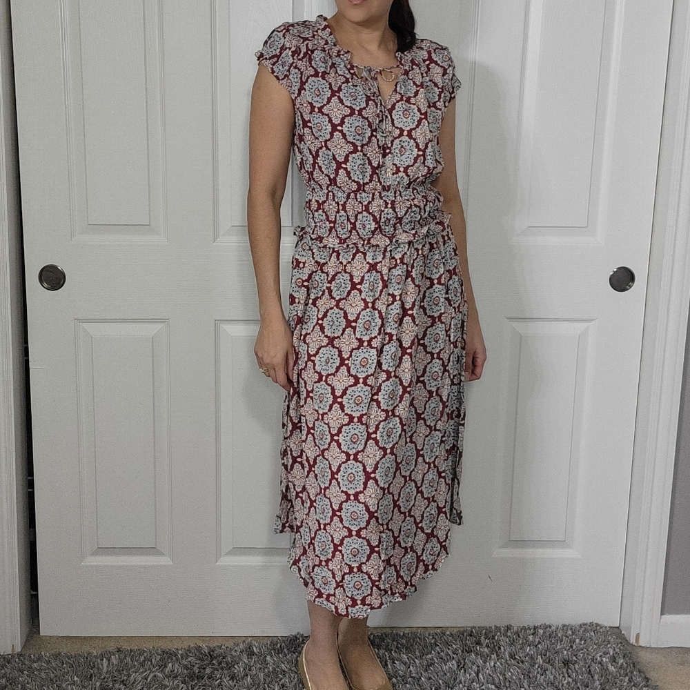 Bishop+Young Bellitude Smock Dress/ Check measure.Does not have the size label. - Picture 1 of 13